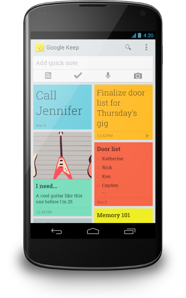 google keep android google keep android