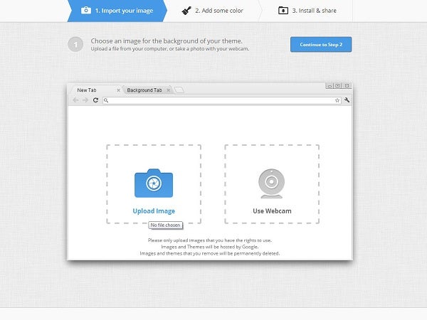Select image