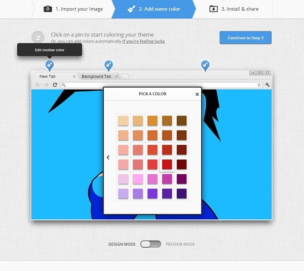 choosing colors