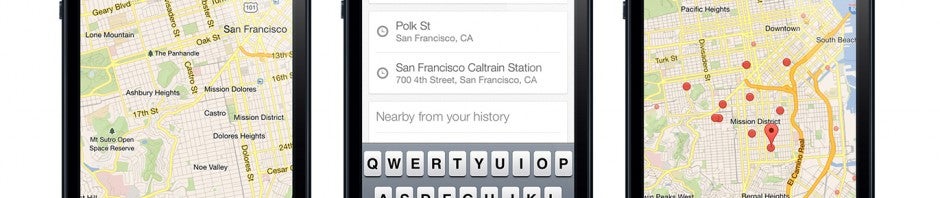 google maps update