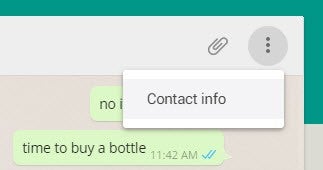 Contact info