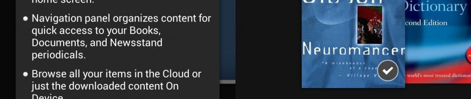 Kindle for Android update