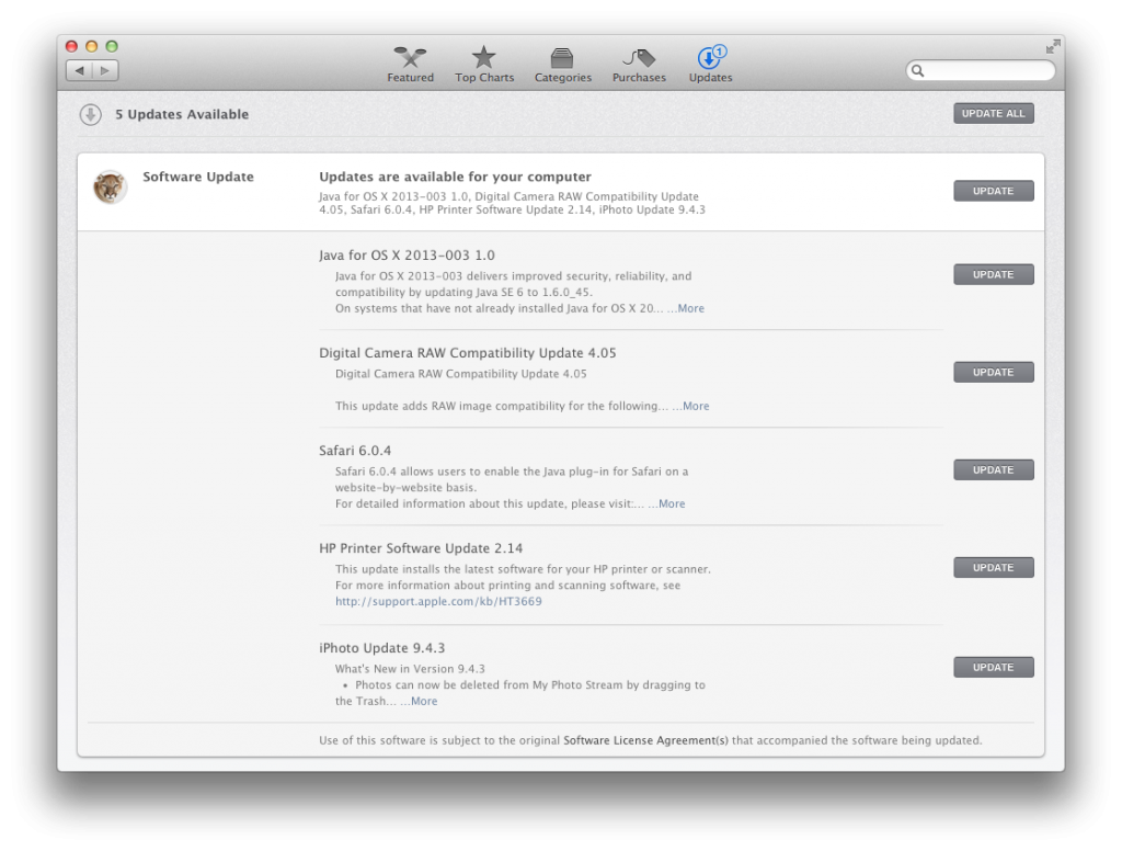 apple updates apple updates