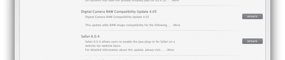 Apple updates iPhoto, Aperture, and Java