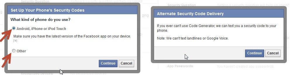 Confirm your phone