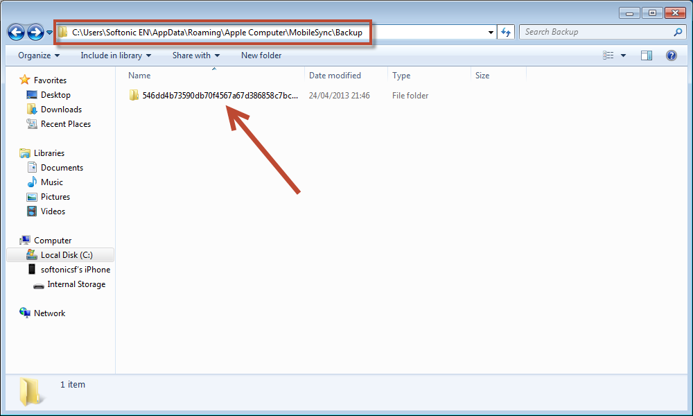 delete backup files