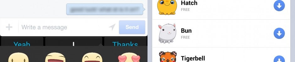 fb stickers