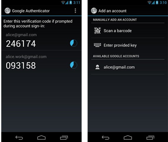 Google Authenticator