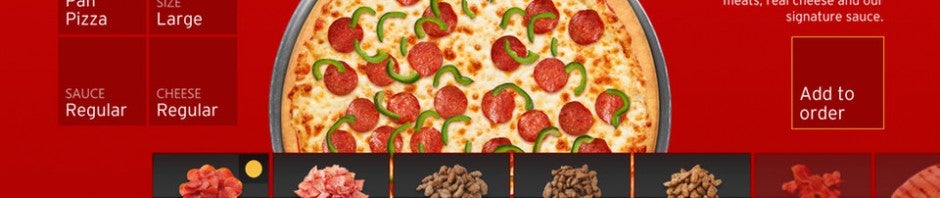 pizza hut for xbox app