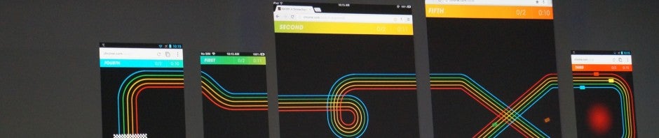 google chrome racing game