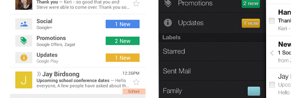 Google simplifying Gmail with category organization