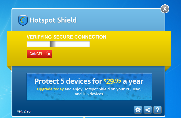 securing connection