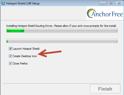 installing uncheck