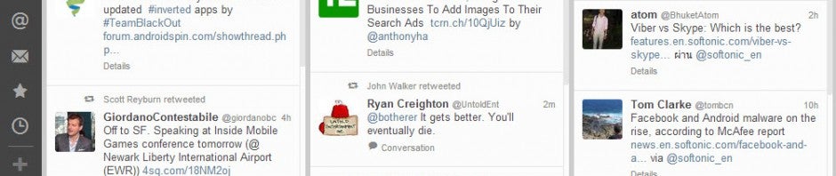 TweetDeck for Chrome and web gets new interface