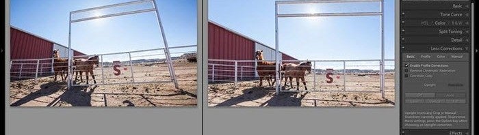 lightroom upright tool