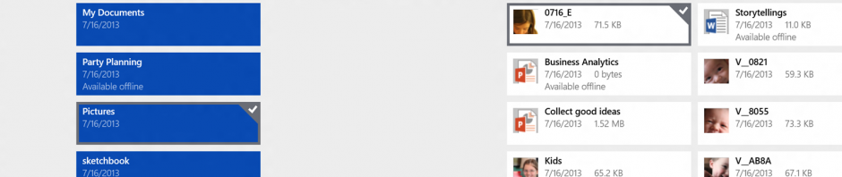 skydrive make offline