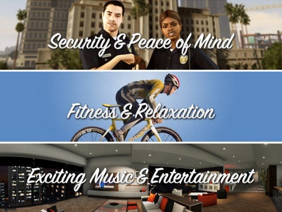 Security, Fitness, Entertainment GTA V