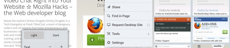 firefox for android combined header