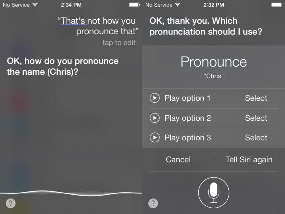 teach siri