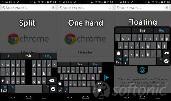 SwiftKey custom keyboards updated