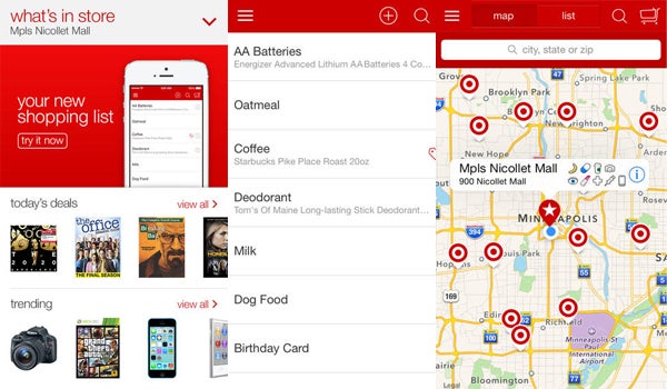 Target App redesigned for iOS 7