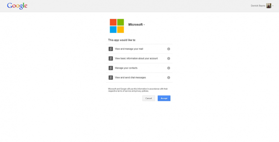 Microsoft Account Authorization