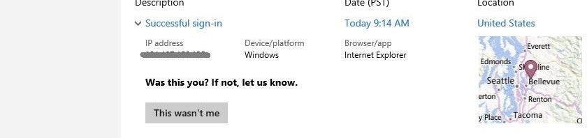Microsoft activity monitoring