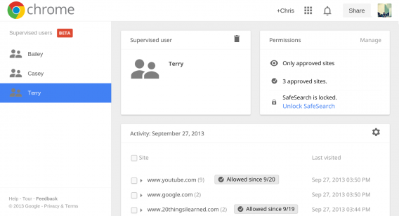 Chrome 32 supervised users Chrome 32 supervised users