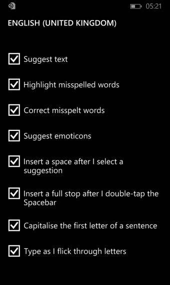 Windows Phone 8.1 keyboard - via Unleash The Phones Windows Phone 8.1 keyboard - via Unleash The Phones