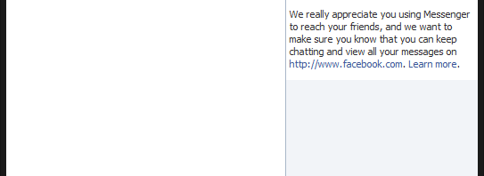 Facebook Messenger for Firefox also gets the axe March 3