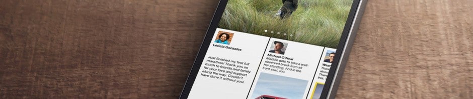 Facebook Paper for iOS header