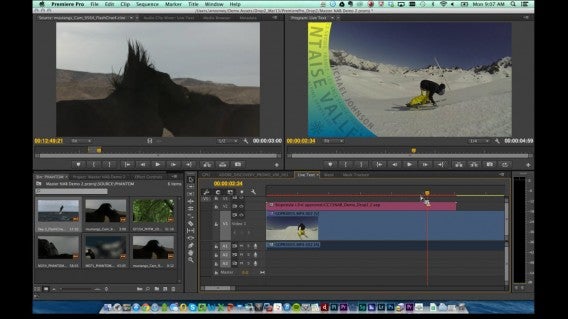 Adobe Premiere Pro CC Master Clips