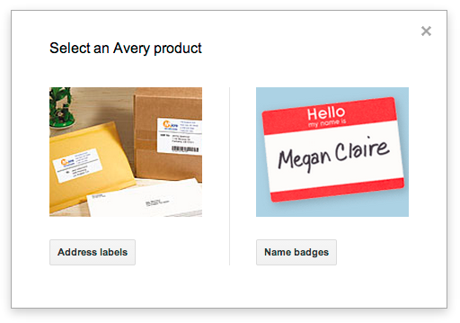 Avery add-on