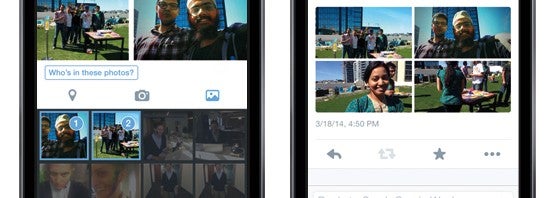 Twitter multiple photo upload