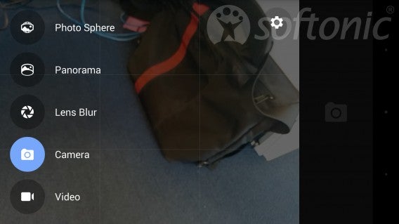 Google Camera interface