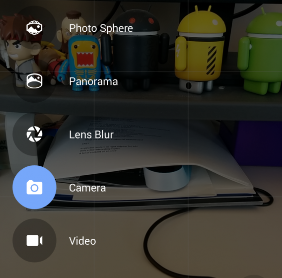Google Camera photo modes
