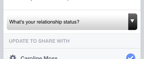 Annoy your Facebook friends by asking about their relationship status