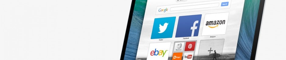 Opera 21 MacBook Pro header