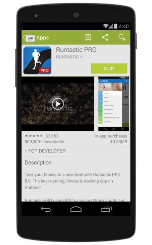 PayPal in Google Play gif