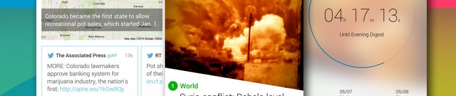 Yahoo News Digest summarizes and delivers top news stories twice a day