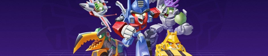 Angry Birds Transformers features Autobirds vs Deceptihogs