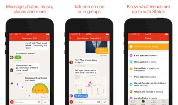 Path Talk for iPhone combined