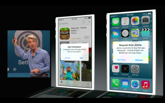 iOS 8 Family Sharing
