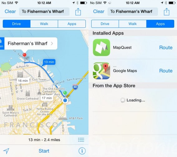 Apple Maps in iOS 8