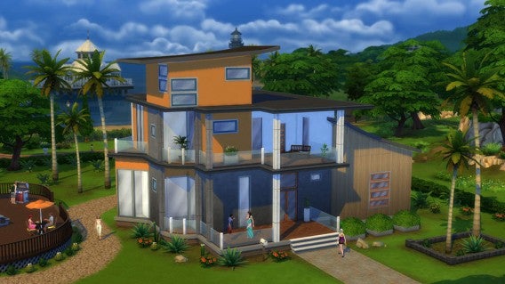 SIMS 4 modern house SIMS 4 modern house