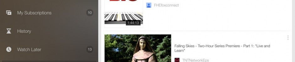 Movies purchased from Google Play now show up in YouTube