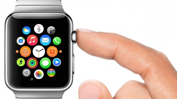 Apple Watch finger header Apple Watch finger digital crown
