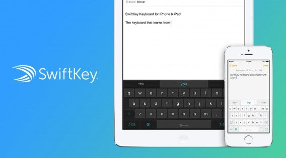 SwiftKey stock banner