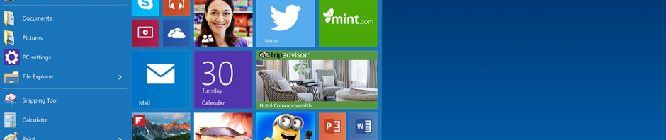 Windows 10 will feature a hybrid Start Menu