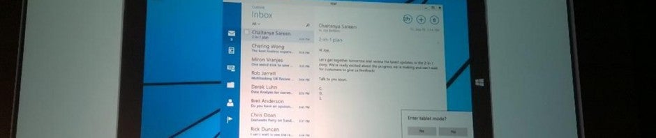 Windows 10 ‘Continuum’ feature detects whether you’re using keyboard or touch